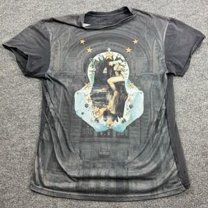 Drifter Label Of Graded Goods T Shirt Womens L Black Graphic Goth Streetwear